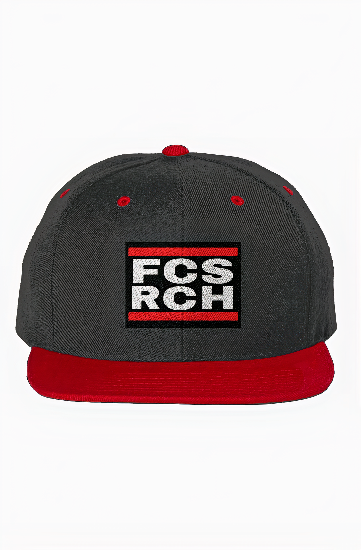 FCS RCH ICON プレミアム ツートーン スナップバック (ブラック/レッド)